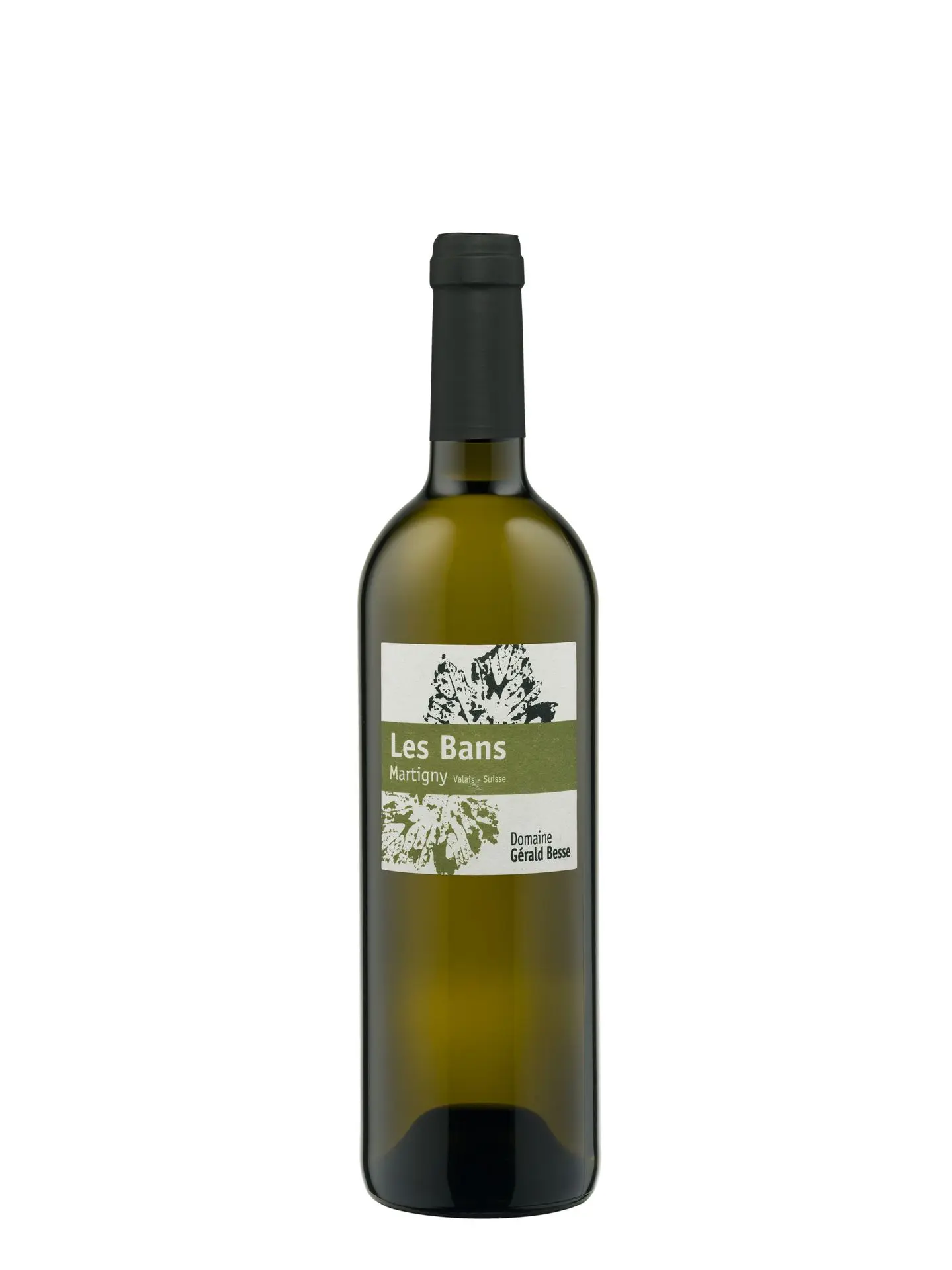 Bouteille de Fendant Les Bans, Domaine Gérald Besse