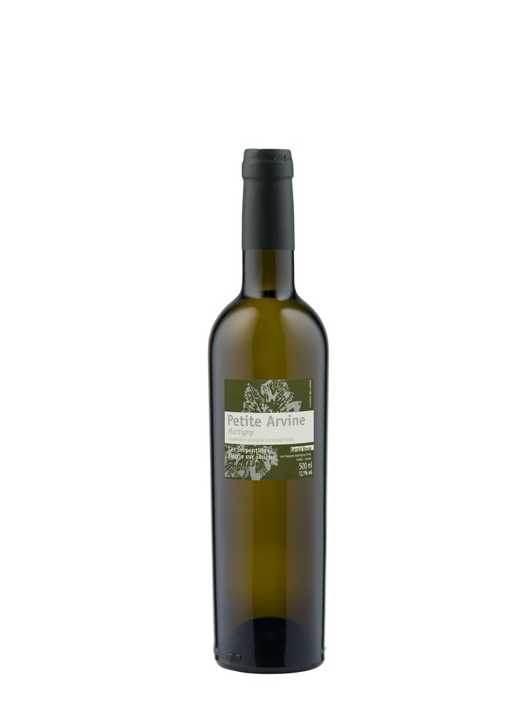 Petite Arvine flétrie sur souche Les Serpentines® 2018 (500 ml)