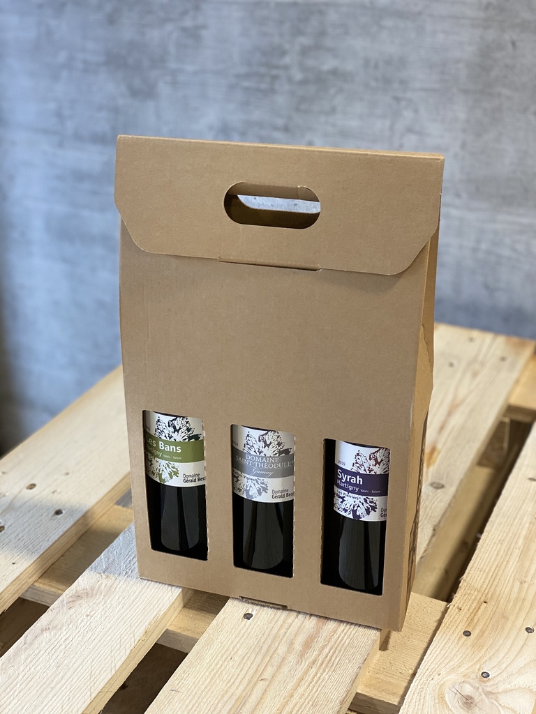 Panier 3 bouteilles