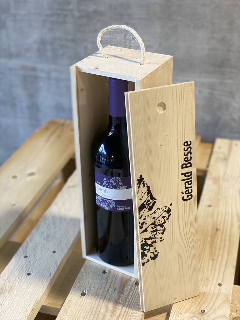 Coffret en bois 1 magnum